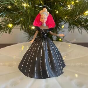 1998 Hallmark Keepsake Holiday Barbie Christmas Ornaments - 6th in Series